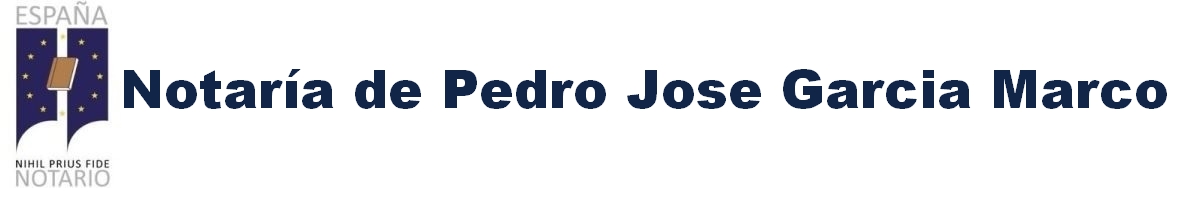 Notaría de Pedro José García Marco en Pedro Muñoz