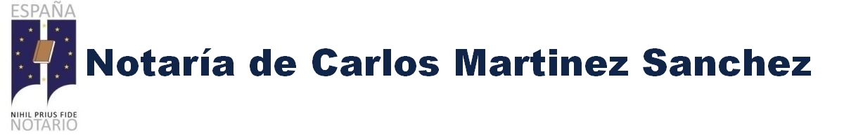 Notaría de Carlos Martínez Sánchez en Gata de Gorgos