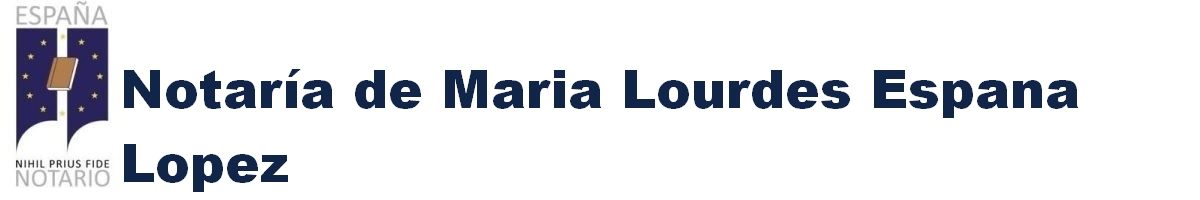 Notaría de María Lourdes España López en Abarán