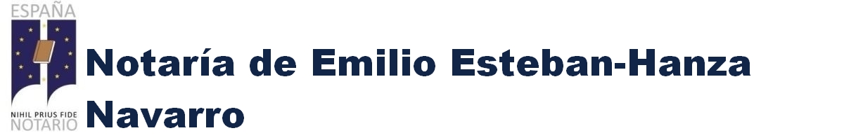 Notaría de Emilio Esteban-Hanza Navarro en Madrid