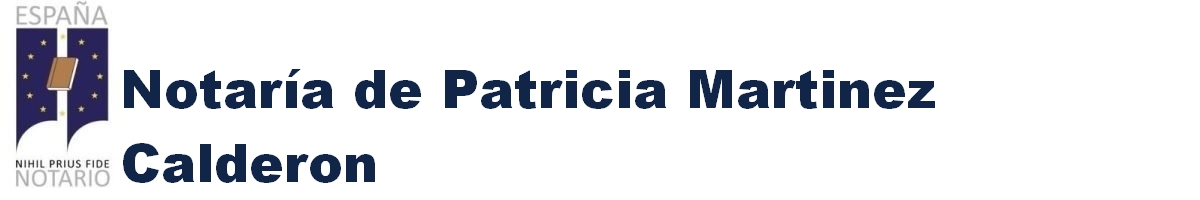 Notaría de Patricia Martínez Calderón en Moratalla