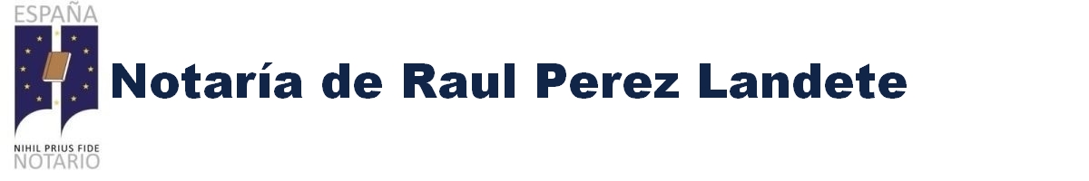 Notaría de Raúl Pérez Landete en Tobarra