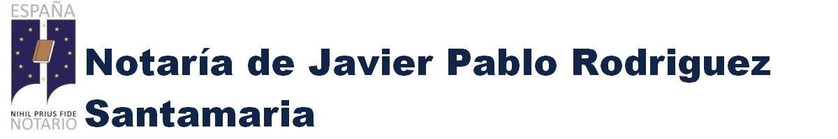 Notaría de Javier Pablo Rodríguez Santamaría en Valdemoro