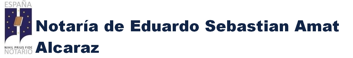 Notaría de Eduardo Sebastián Amat Alcaraz en Puerto Lumbreras