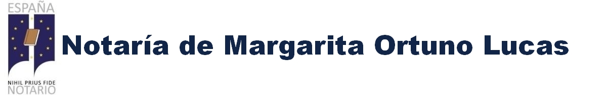 Notaría de Margarita Ortuño Lucas en Piedrabuena