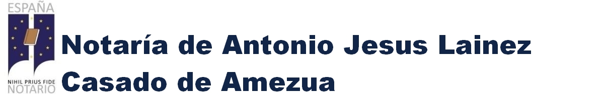 Notaría de Antonio Jesús Lainez Casado de Amezua en Cártama
