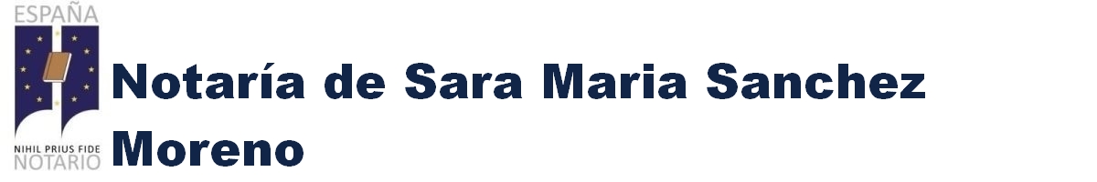 Notaría de Sara María Sánchez Moreno en Puente Genil