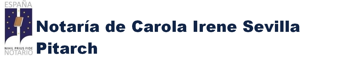 Notaría de Carola Irene Sevilla Pitarch en Amer