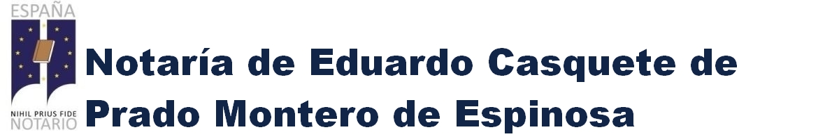 Notaría de Eduardo Casquete de Prado Montero de Espinosa en Trebujena