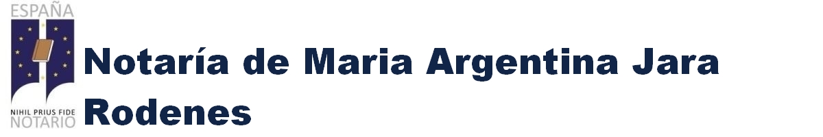 Notaría de María Argentina Jara Rodenes en Reus