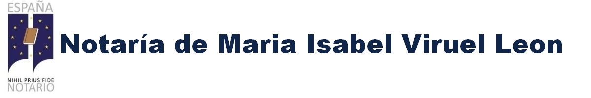Notaría de María Isabel Viruel León en Ugíjar