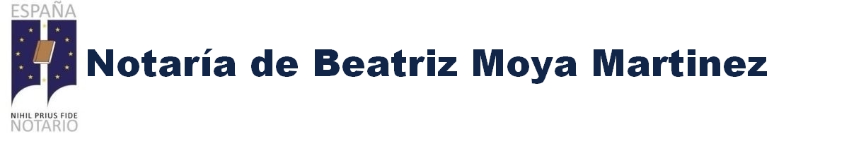 Notaría de Beatriz Moya Martínez en Puebla de Alcocer