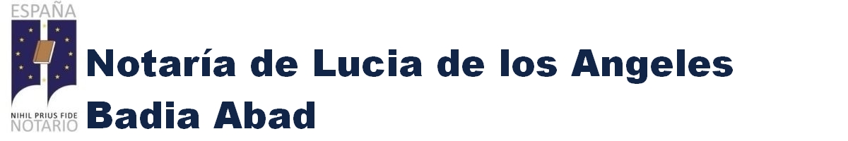Notaría de Lucía de los Ángeles Badía Abad en Santa Cruz de la Palma