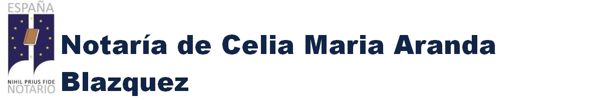 Notaría de Celia María Aranda Blázquez en Espejo