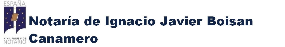 Notaría de Ignacio Javier Boisán Cañamero en Barcelona