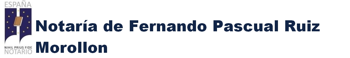Notaría de Fernando Pascual Ruiz Morollón en Fuentes de Ebro