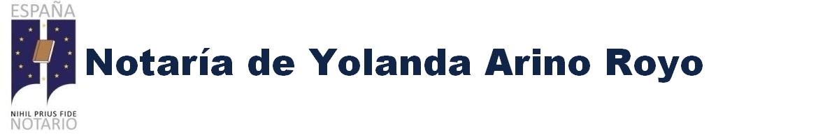 Notaría de Yolanda Ariño Royo en Gandesa