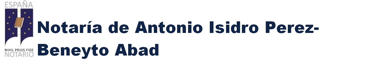 Notaría de Antonio Isidro Pérez-Beneyto Abad en San Juan de Aznalfarache