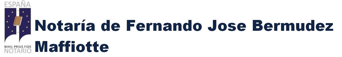 Notaría de Fernando José Bermúdez Maffiotte en Estepona
