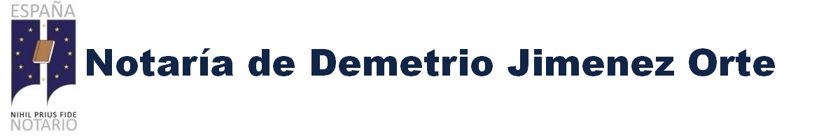 Notaría de Demetrio Jiménez Orte en Laguardia