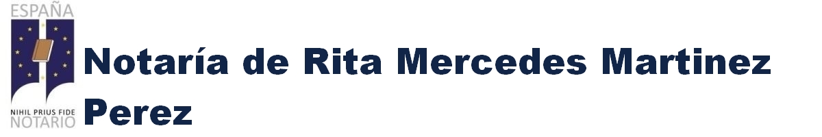 Notaría de Rita Mercedes Martínez Pérez en Lodosa