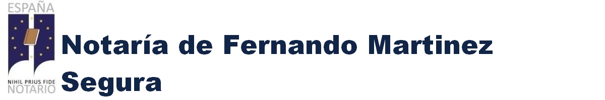 Notaría de Fernando Martínez Segura en Tolosa