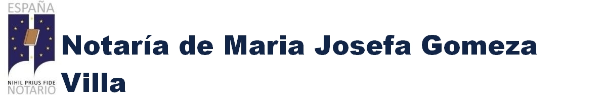 Notaría de María Josefa Gomeza Villa en Bilbao