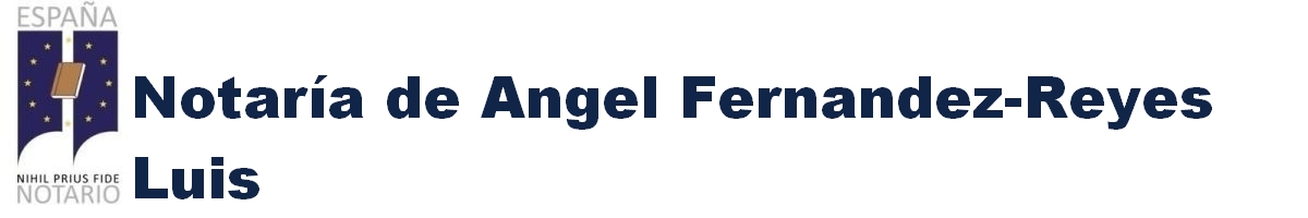 Notaría de Ángel Fernández-Reyes Luis en Vitoria