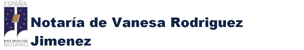 Notaría de Vanesa Rodríguez Jiménez en Jerez de la Frontera