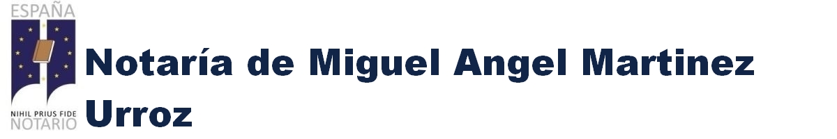 Notaría de Miguel Ángel Martínez Urroz en Bilbao
