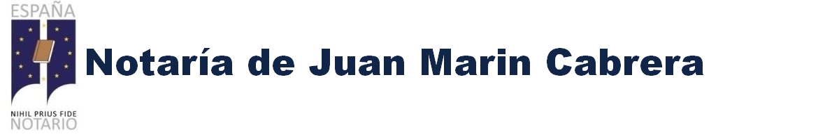 Notaría de Juan Marín Cabrera en Jerez de la Frontera