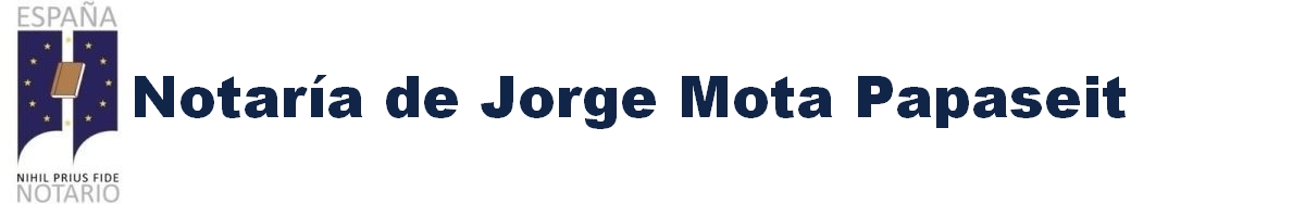 Notaría de Jorge Mota Papaseit en Sallent