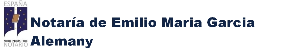 Notaría de Emilio María García Alemany en Pinos Puente