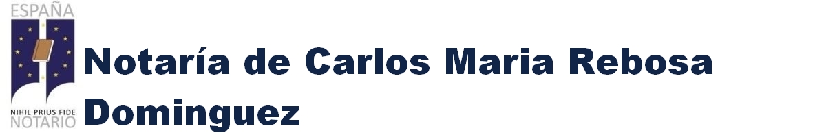 Notaría de Carlos María Rebosa Domínguez en Zafra