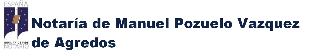 Notaría de Manuel Pozuelo Vázquez de Agredos en Cabra