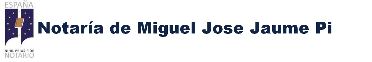 Notaría de Miguel José Jaume Pi en Arrecife