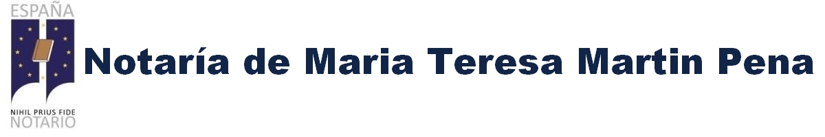 Notaría de María Teresa Martín Peña en Castell d'Aro, Platja d'Aro i s'Agaró