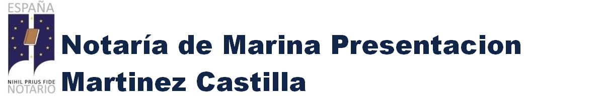 Notaría de Marina Presentación Martínez Castilla en Puebla de Don Fadrique