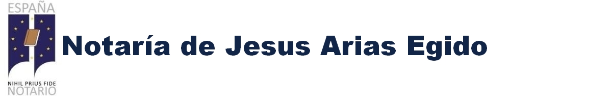 Notaría de Jesús Arias Egido en Belchite