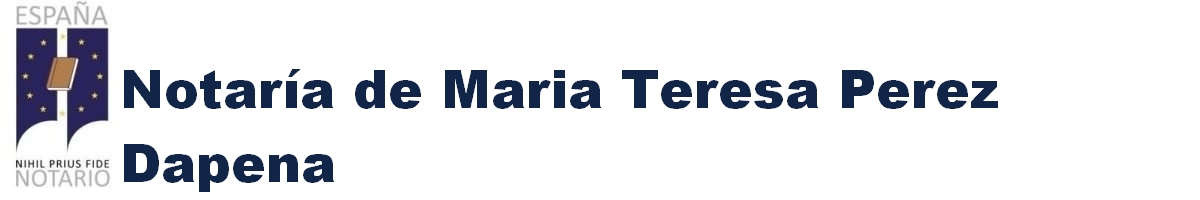 Notaría de María Teresa Pérez Dapena en Mollerussa