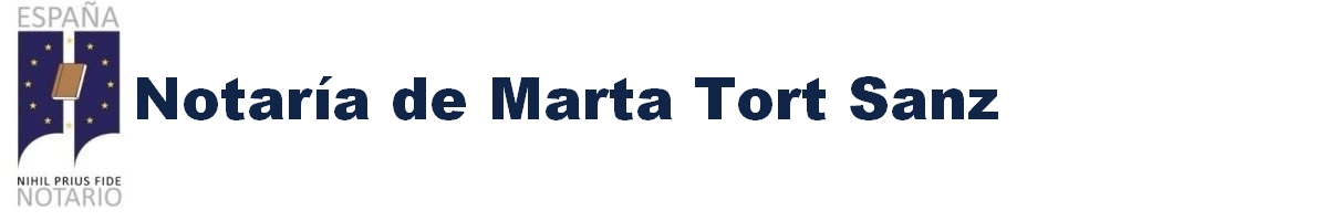 Notaría de Marta Tort Sanz en Arenys de Munt