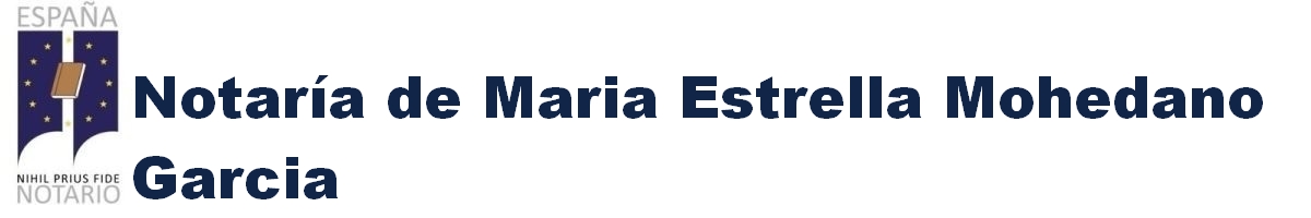 Notaría de María Estrella Mohedano García en Lucena