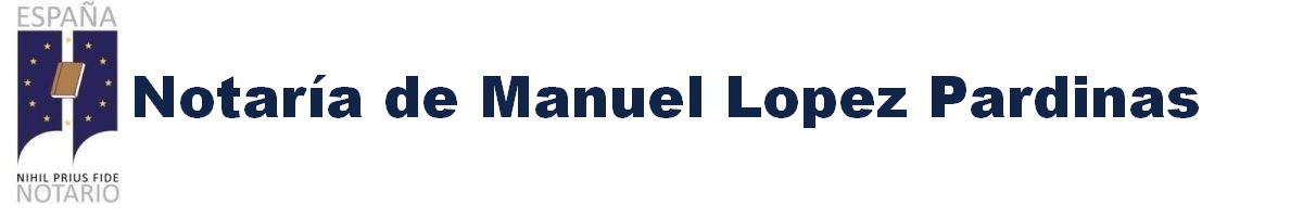 Notaría de Manuel López Pardiñas en Bilbao