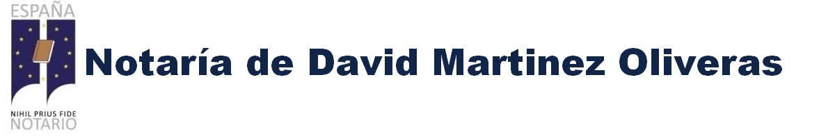 Notaría de David Martínez Oliveras en Malgrat de Mar