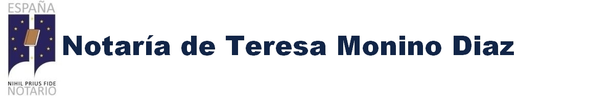Notaría de Teresa Moñino Díaz en Fuente de Cantos