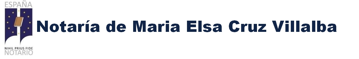 Notaría de María Elsa Cruz Villalba en Santander