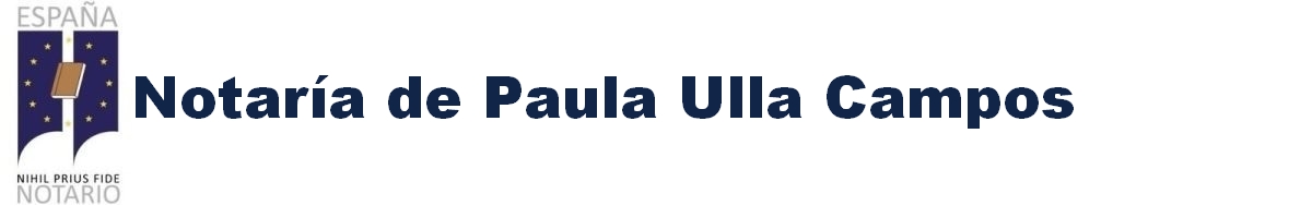 Notaría de Paula Ulla Campos en Allariz