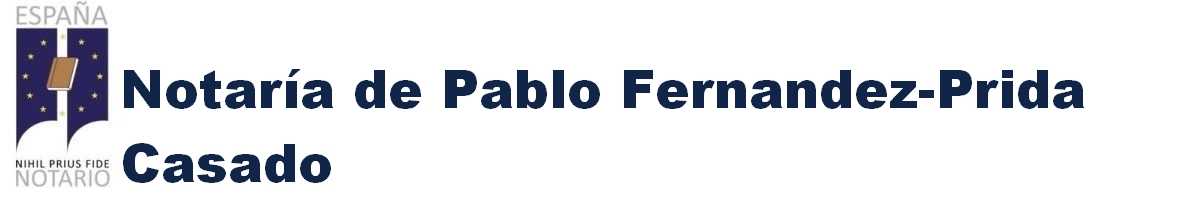 Notaría de Pablo Fernández-Prida Casado en Ciudad Rodrigo