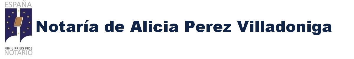 Notaría de Alicia Pérez Villadóniga en Mieres