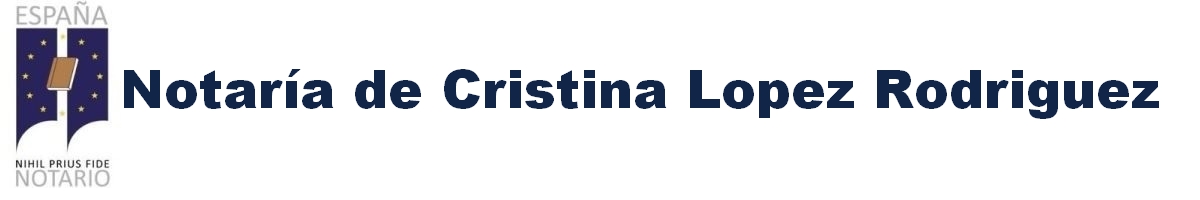 Notaría de Cristina López Rodríguez en Rianxo